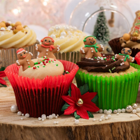 Sugar Gingerbread Family x24