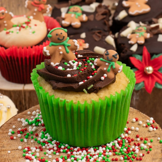 Sugar Gingerbread Family x24