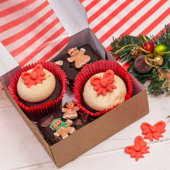 Sugar Gingerbread Family x24