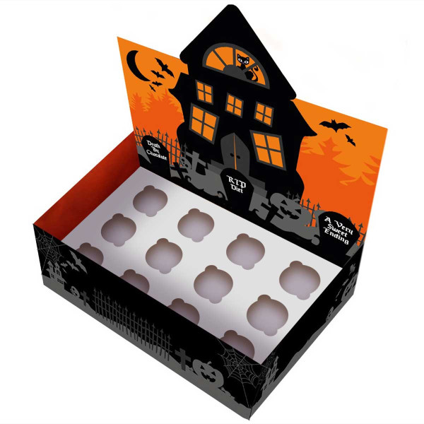 Culpitt Halloween Cupcake Box 6/12 Culpitt Halloween Cupcake Box 6/12