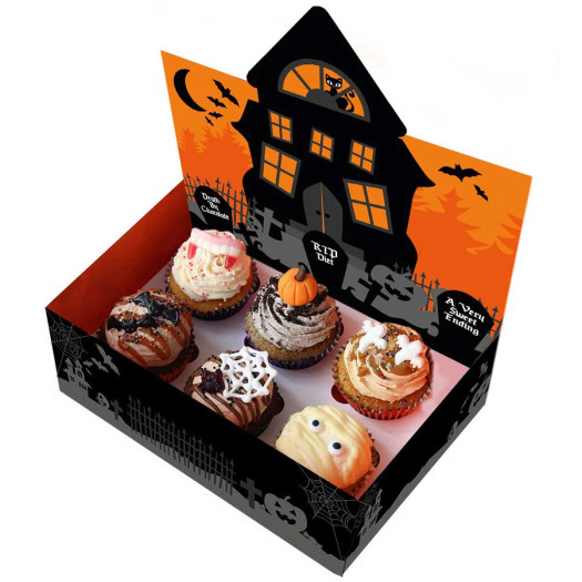 Culpitt Halloween Cupcake Box 6/12 Culpitt Halloween Cupcake Box 6/12