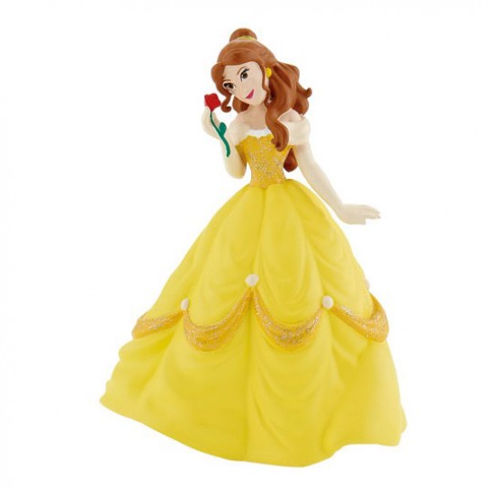 Bullyland Disney Beauty Beast Belle with rose