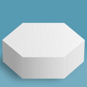 Cake Dummy Hexagon 12" Cake Dummy Hexagon 12"