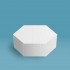 Cake Dummy Hexagon 8"