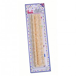 Alphabet & Number Cutter Set Upper Case Art Deco