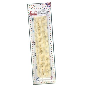 Alphabet & Number Cutter Set Upper Case Pixel Alphabet & Number Cutter Set Upper Case Pixel