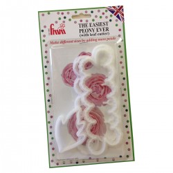Easiest Peony Cutter Ever Set with Leaf
