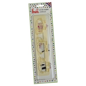 Cute Farm Animals Cutter Set Large Cute Farm Animals Cutter Set Large
