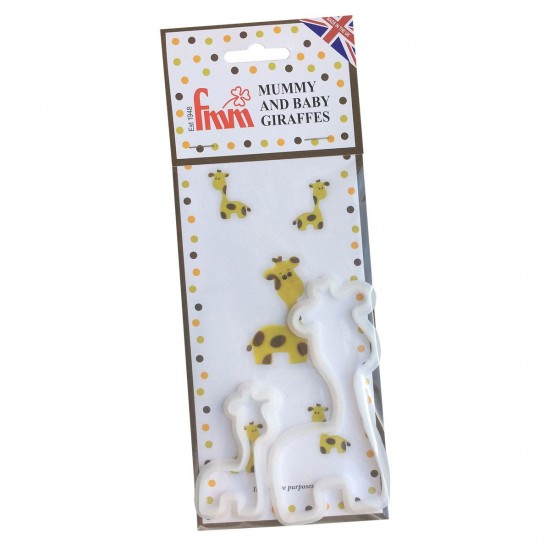 FMM Giraffe Mummy & Baby Set