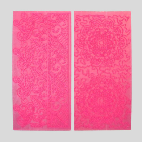 FMM Impression Mats Set 4 Filigree Lace FMM Impression Mats Set 4 Filigree Lace
