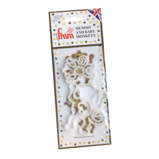 FMM Monkey Mummy & Baby Set FMM Monkey Mummy & Baby Set