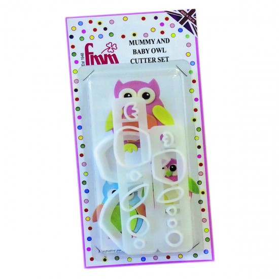 FMM Owl Mummy & Baby Set