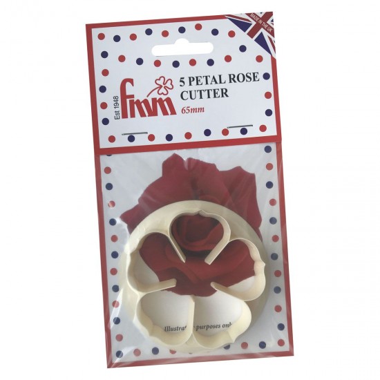 FMM 5-Petal Rose Cutter