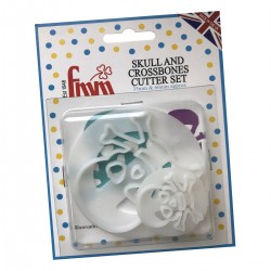 Skull & Crossbones Cutter Set