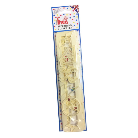 FMM Superhero Cutter Set Large FMM Superhero Cutter Set Large