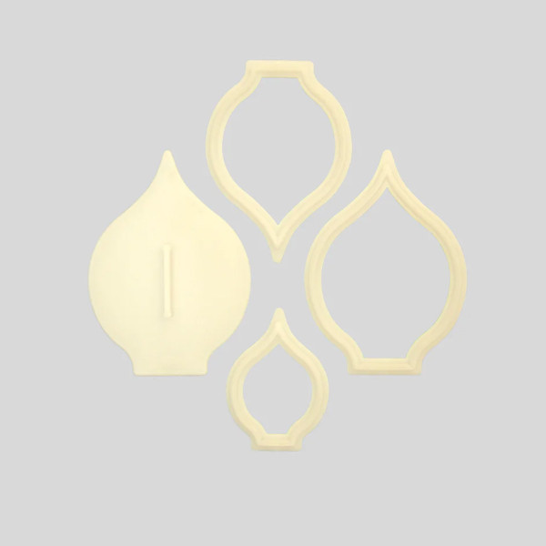 FMM Veined Arum Lily 3 Petal Cutter Set FMM Veined Arum Lily 3 Petal Cutter Set