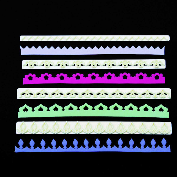 FMM Straight Frill Set 2 (5-8) FMM Straight Frill Set 2 (5-8)