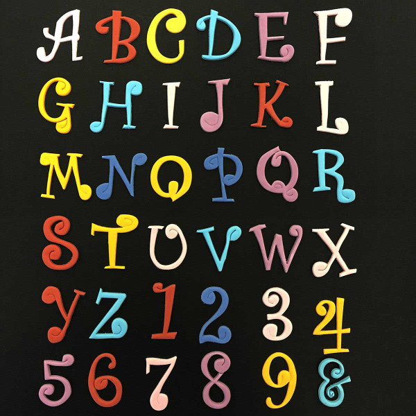 FMM Alphabet & Number Cutter Set Upper Case Funky FMM Alphabet & Number Cutter Set Upper Case Funky