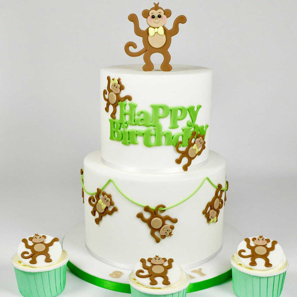 FMM Monkey Mummy & Baby Set FMM Monkey Mummy & Baby Set