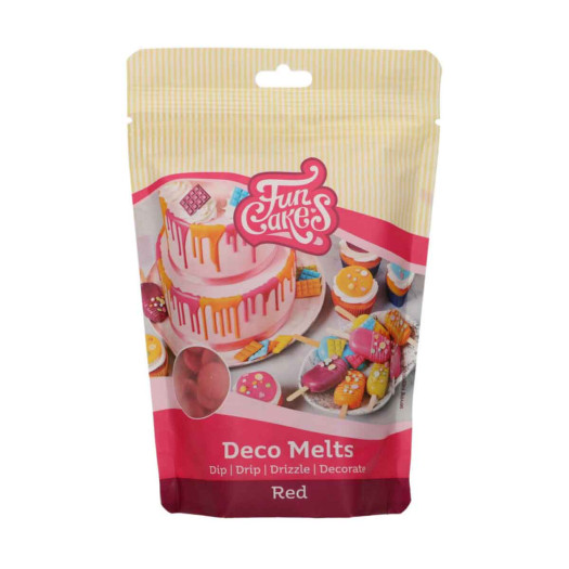 Fun Cakes Deco Melts Red 250g Fun Cakes Deco Melts Red 250g
