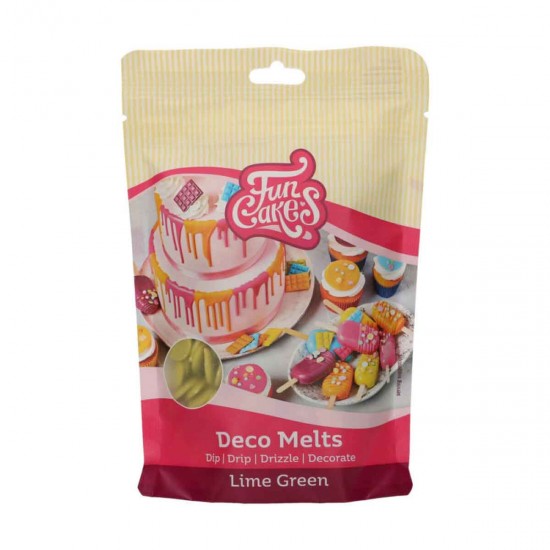 Fun Cakes Deco Melts Lime Green 250g
