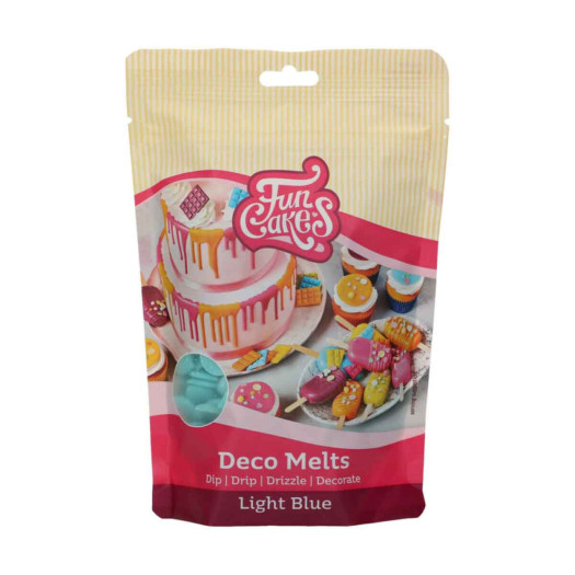 Fun Cakes Deco Melts Light Blue 250g Fun Cakes Deco Melts Light Blue 250g