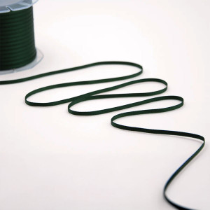 Ribbon 3mm Forest Green Double Satin