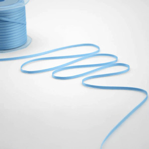 Ribbon 3mm Sky Blue Double Satin