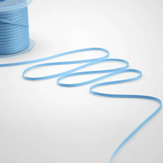 Jomil Ribbon 3mm Sky Blue Double Satin