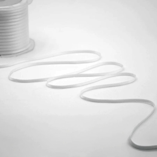 Jomil Ribbon 3mm White Double Satin
