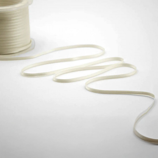 Jomil Ribbon 3mm Ivory Double Satin