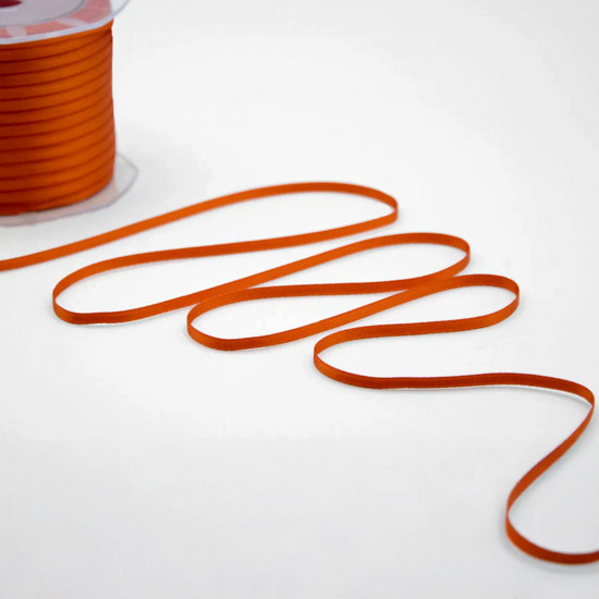 Jomil Ribbon 3mm Orange Double Satin