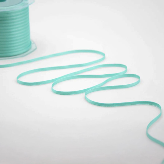 Jomil Ribbon 3mm Aqua Double Satin