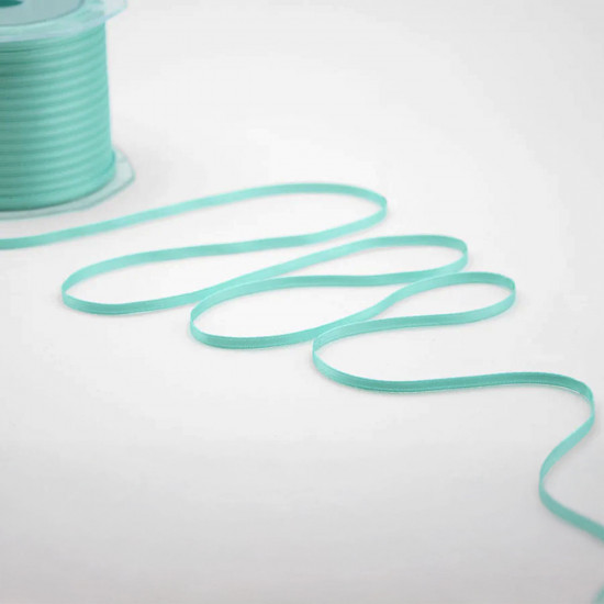 Jomil Ribbon 3mm Aqua Double Satin