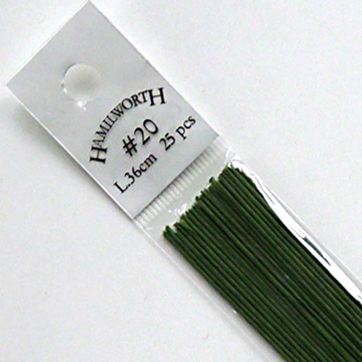 Hamilworth Wire Green #20 x25 Hamilworth Wire Green #20 x25