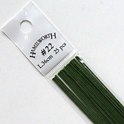 Hamilworth Wire Green #22 x25 Hamilworth Wire Green #22 x25
