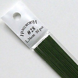 Wire Green #28 x50