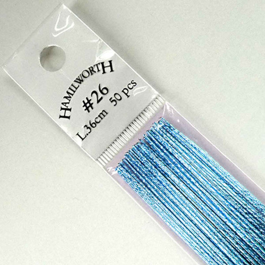 Hamilworth Wire Metallic Blue #24 x50 Hamilworth Wire Metallic Blue #24 x50