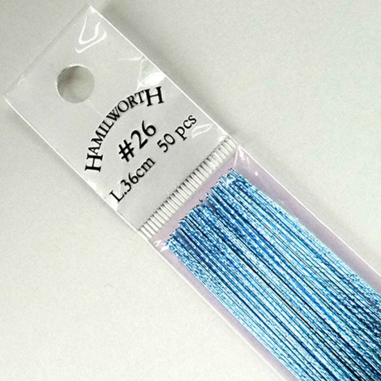 Hamilworth Wire Metallic Blue #24 x50
