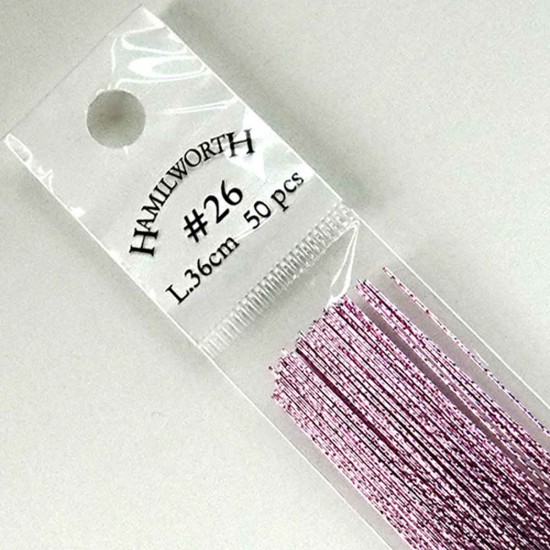 Hamilworth Wire Metallic Pink #24 x50