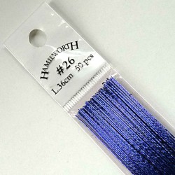 Wire Metallic Royal Blue #24 x50