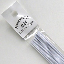 Wire White #24 x50