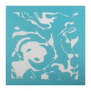 Water Splash Stencil Water Splash Stencil