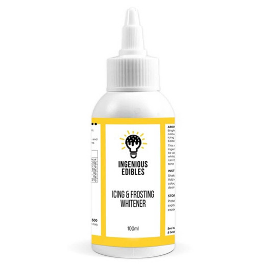 Ingenious Edibles Icing Whitener Liquid 100ml Ingenious Edibles Icing Whitener Liquid 100ml