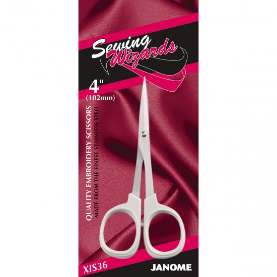 Janome Sewing Wizards Scissors Fine Point 4"