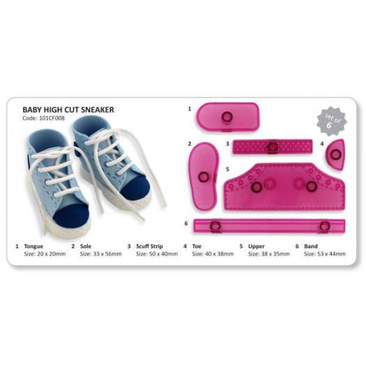 JEM High Cut Sneaker Cutter Set