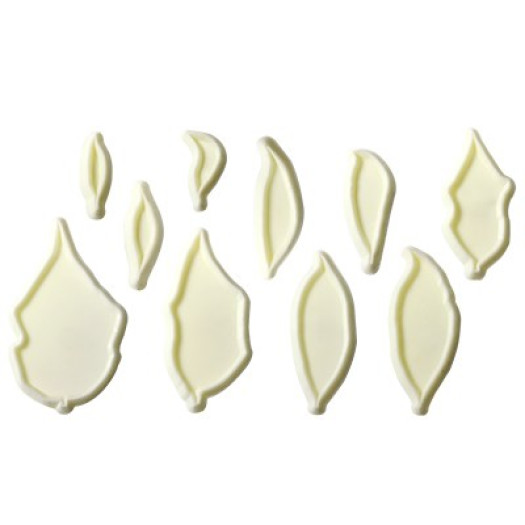 JEM Poinsettia Cutters Set of 10 JEM Poinsettia Cutters Set of 10