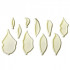 Poinsettia Cutters Set of 10