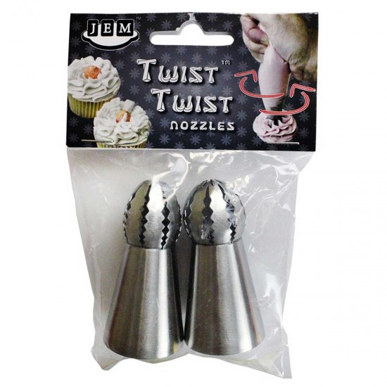 JEM Tube Twist Twist Ribbed Petal Set #2