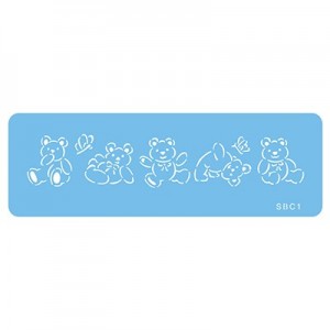 Tumbling Ted Stencil Tumbling Ted Stencil